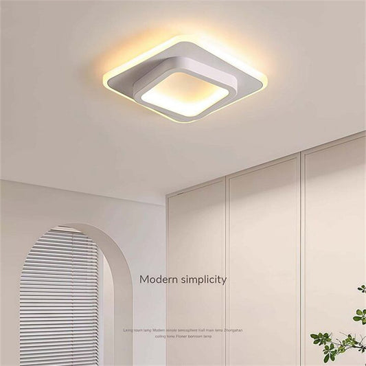 Nordic Creative LED Ceiling Light Modern Simple White Aisle Light Living Room Restaurant Bedroom Luxury Decor Lighting