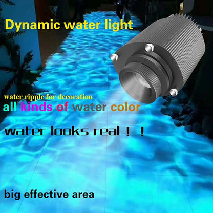 high-power advertising logo projection lamp customized remote control rotary waterproof outdoor door head