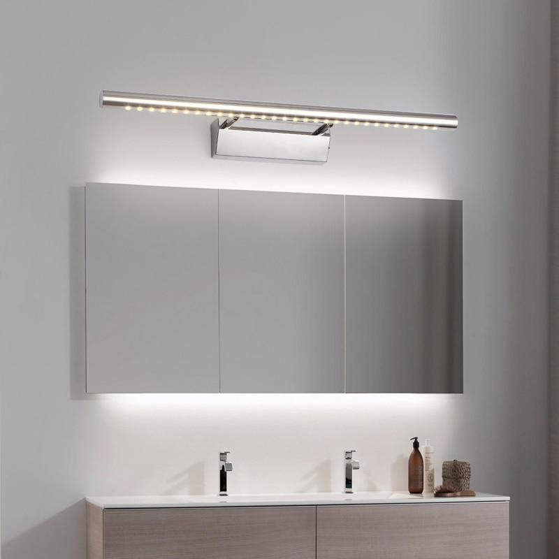 Hot Selling LED Wall light Bathroom Mirror warm white /white washroon wall Lamp fixtures Aluminum boby & Stainless Steel