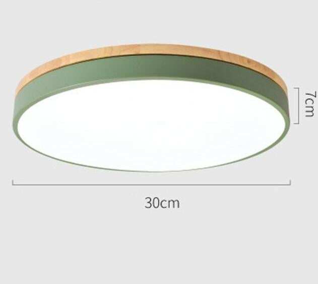 LED Ceiling Lamp Round 5cm Super Thin Surface Mounted Ceiling Light Living Room Bedroom Kitchen Macaroon Ceiling Hotel Lighting