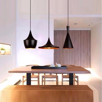 Modern Attractive Lamps E27 Musical Instrument Aluminum Pendant Lights Restaurant Hanging Pendant Light For Dinning Room DG503