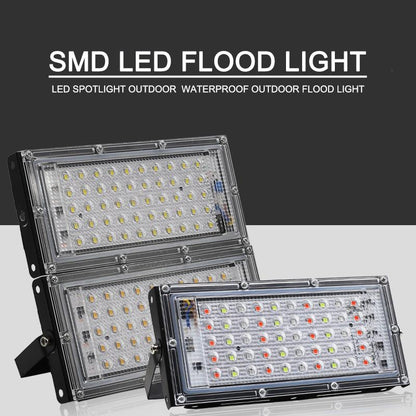 50W LED Flood Light Outdoor Lighting 220V 240V Floodlight Waterproof IP65 Reflector Projecteur LED Exterieur Focus Spotlight
