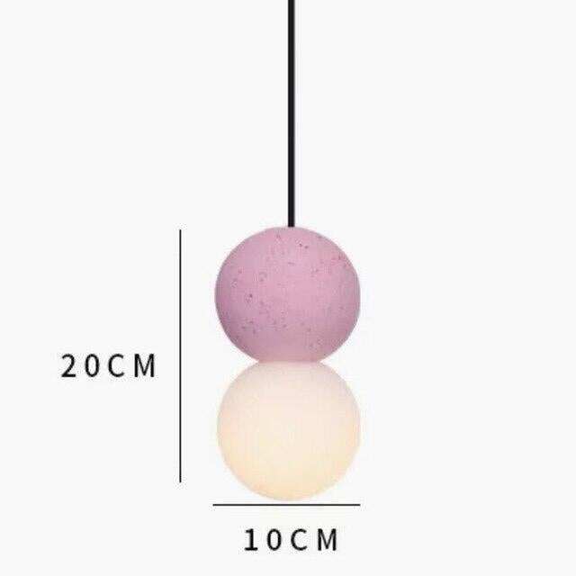 Nordic Cement Hanging Lamp Modern Simplicity Pendant Lamp LED G9 For Cafe Living Room Bedroom Bedside Bar Pendant Lights