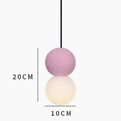 Nordic Cement Hanging Lamp Modern Simplicity Pendant Lamp LED G9 For Cafe Living Room Bedroom Bedside Bar Pendant Lights