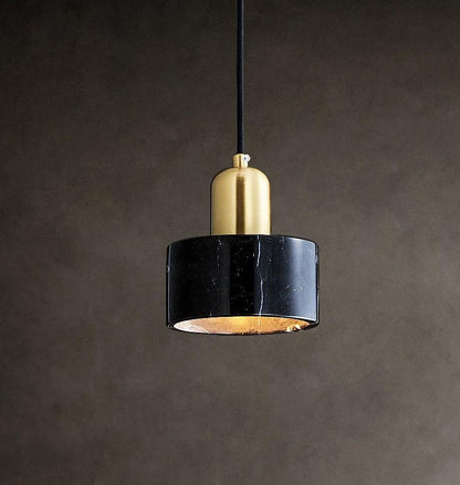 Nordic Marble Minimalist One-headed Small Chandelier Bedroom Light Extravagant Headlights Post-modern Restaurant Bar Decorated Lamps