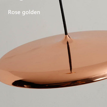 Modern Art Design LED Pendant Light UFO Round Plate Suspension Lamp For Dining Room Living Room Bedroom Table Study Hanging Lamp