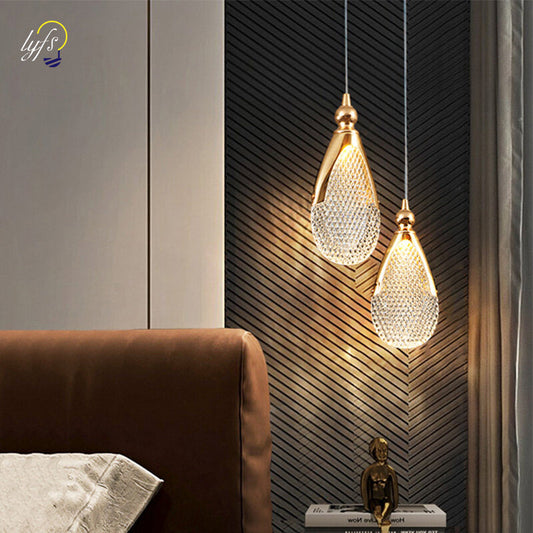 LED Pendant Lights Indoor Lighting Hanging Lamp Modern Bedroom Dining Table Room Decoration Nordic Pendant Light
