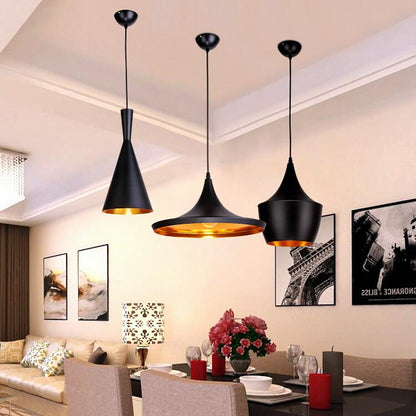 ping ABC Pendant Lights(Tall,Fat and Wide)Tom Musical Instrument Hanging Pendant Lamp Light For Restaurant Lamp Bar