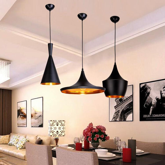 ping ABC Pendant Lights(Tall,Fat and Wide)Tom Musical Instrument Hanging Pendant Lamp Light For Restaurant Lamp Bar