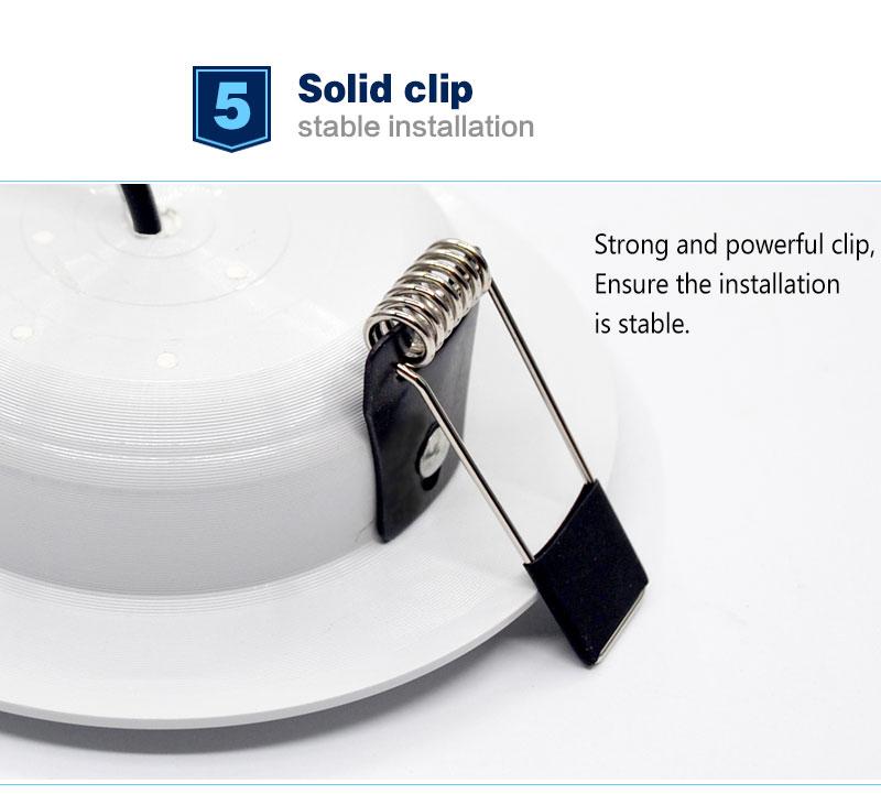 Dimmable Waterproof LED Downlight 5W 7W 9W 12W 15W 18W 24W LED indoor Lamp Recessed LED Spot Light For Bathroom