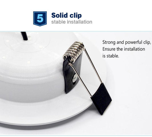 Dimmable Waterproof LED Downlight 5W 7W 9W 12W 15W 18W 24W LED indoor Lamp Recessed LED Spot Light For Bathroom