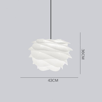 Rose Chandelier Light In The Bedroom Warm Romantic Restaurant Lighting Creative Petal Lamp