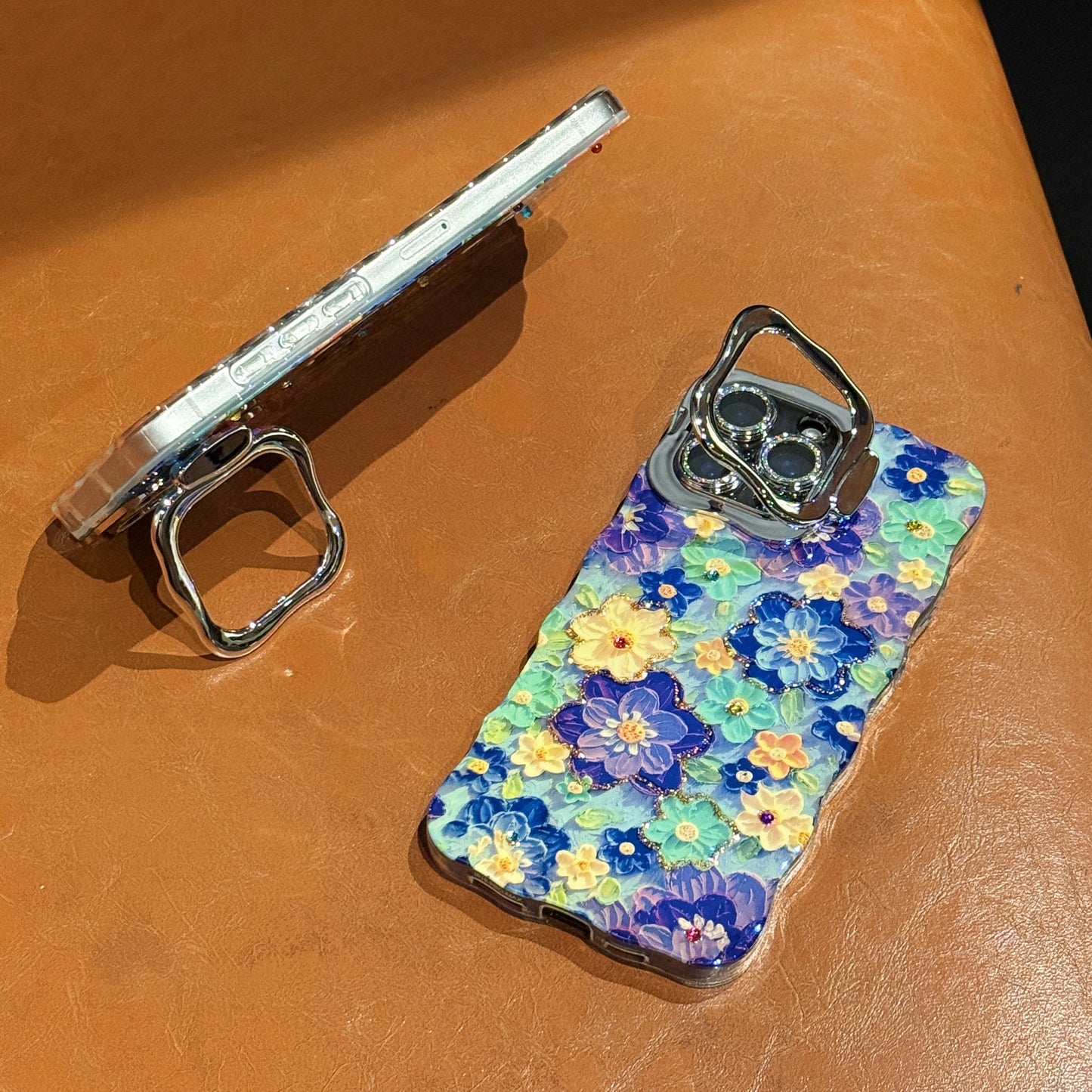 Luxury IMD Flower Design Fashion Phone Cases for iphone 16 15 14