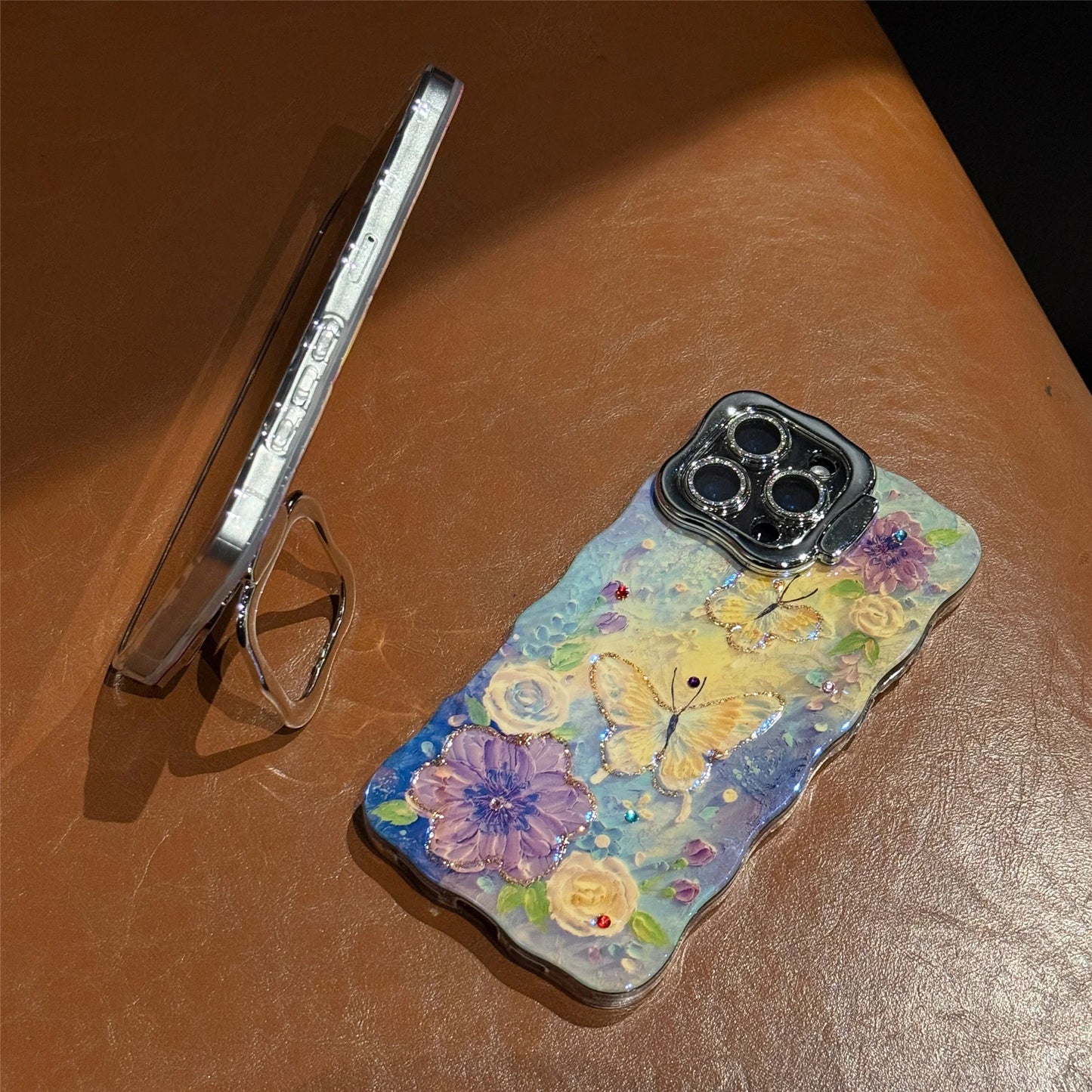 Luxury IMD Flower Design Fashion Phone Cases for iphone 16 15 14