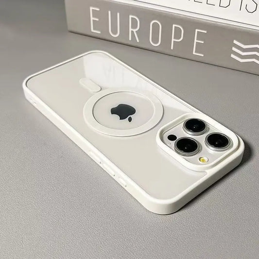 Candy Color Magsafe Wireless Charge Phone Case For iPhone 17 16 15 14 Magnetic Bumper Cover
