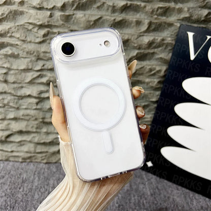 Magsafe Magnetic Clear Phone Case For iPhone 17 16 15 14 13 12