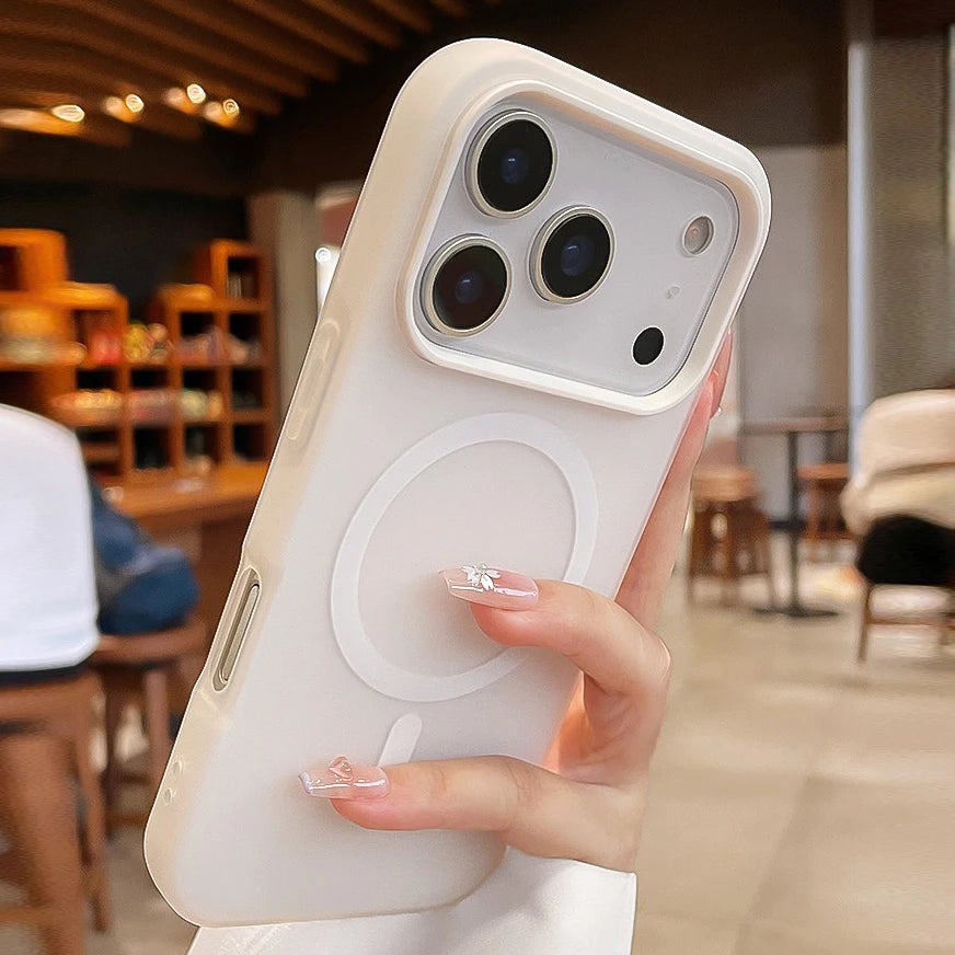 Luxury 2 IN 1 Magnetic Shockproof Case for iPhone 17 Liquid Silicone Magsafe Bumper Cover