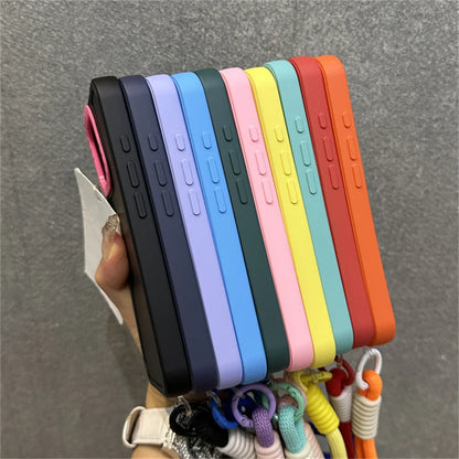 Luxury Wrist Strap Bracelet Lanyard Phone Case For iPhone 16 15 14
