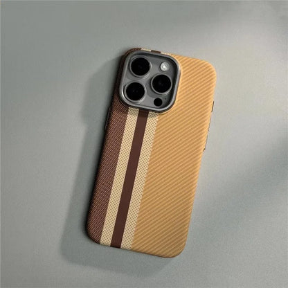 Geometric Carbon Fiber texture 3D Relief Magsafe case for iphone 17 16 Wireless Charging Hard Case