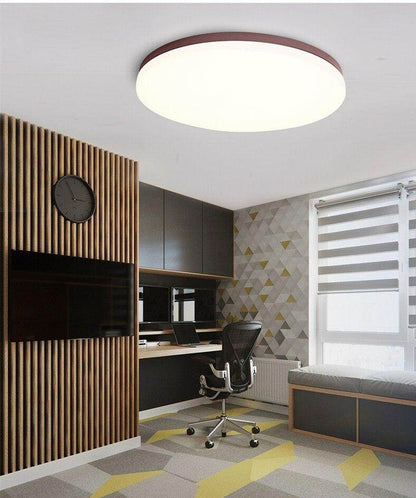 LED Macaron Ceiling Light Lamp Modern Panel Fixture Bedroom Children Remote Living Room Hall Surface Mount Flush Lighting