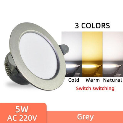 10Pcs Downlight 3w 5w spot led lights 3000k 4500K 6000K  led Downlight Kitchen living room Indoor recessed lighting