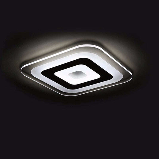 Ultra-thin Modern LED Ceiling Light For Living Dining Room Bedroom Lamps Kitchen Fixtures With Remote Diameter Lustre Iluminaria