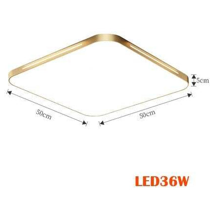 Modern atmosphere light luxury ultra thin ceiling lamp bedroom living room kitchen dining room ceiling lamp