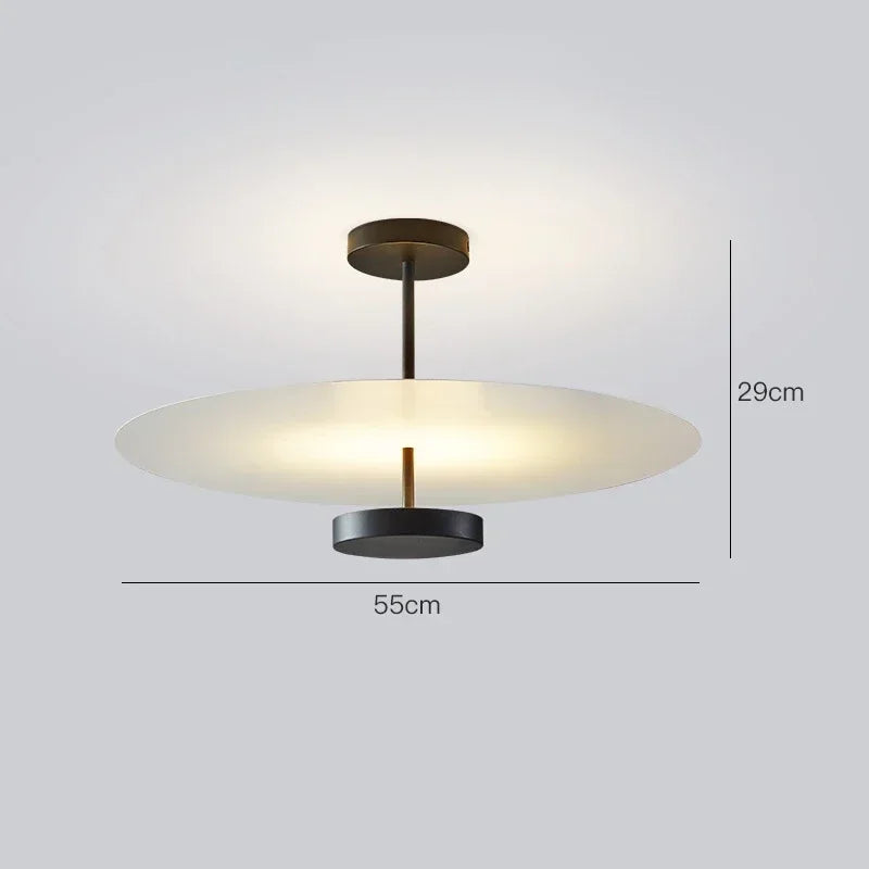 Modern Design Living Room Ceiling Light Nordic Luxury Room Decoration Bedroom Dining Room Acrylic Lampshade LED Pendant Light