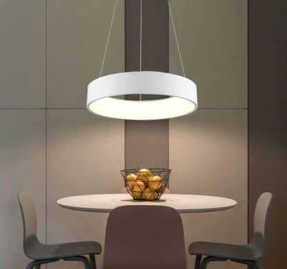 New LED Simple Pendant Lights Lamp For Living Room  Lustre Pendant Lights 3 Round Shape Pendant Ceiling Fixtures