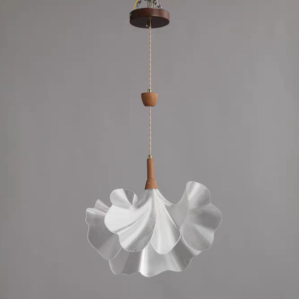 Flower Shaped Pendant Light Modern Minimalist Chandelier for Dining Room Living Room Bedroom Cafe Decor