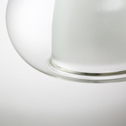 Indoor Glass Chandelier Crystal Glass Lamp Single Head Iron Glass