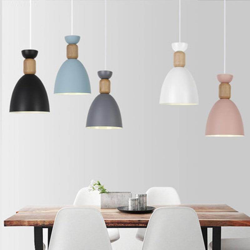Nordic Light Pendant Lamp Home Table Loft Decor Hanging Lamps Ceiling Luminaire Lamps Modern Kitchen Pendant Light Fixture