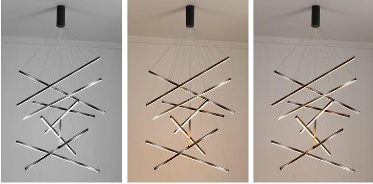 Simple Creative Personality Long LED Line Lamps