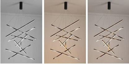 Simple Creative Personality Long LED Line Lamps
