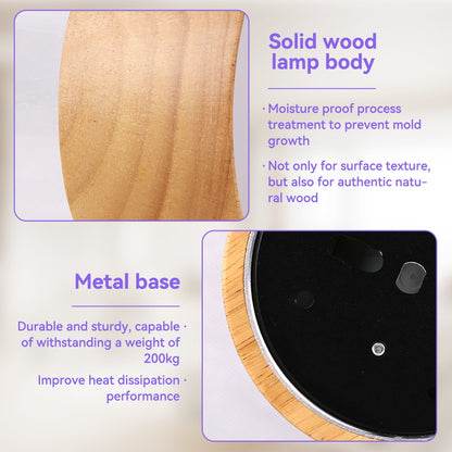Downlight Wooden Ceiling Lamp 220V Indoor Decor Lamps Room Lighting Living Room Corridor LED Down Lights