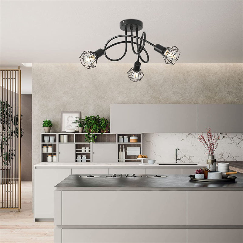 Modern Spider Lamp for Home Decoration, Simple Lighting, Roof Lamp for Bedroom, Dining Room and Living Room, Direct Shipping