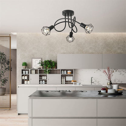 Modern Spider Lamp for Home Decoration, Simple Lighting, Roof Lamp for Bedroom, Dining Room and Living Room, Direct Shipping