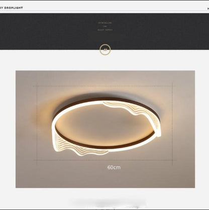 Light In The Bedroom Led Ceiling Lamp Simple Modern Creative Nordic Living Room Lamps Warm