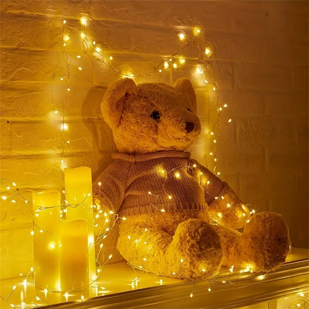 3M100LED/6M200LED/9M300LED/12M400LED Christmas USB with Remote Control Firecracker Light String