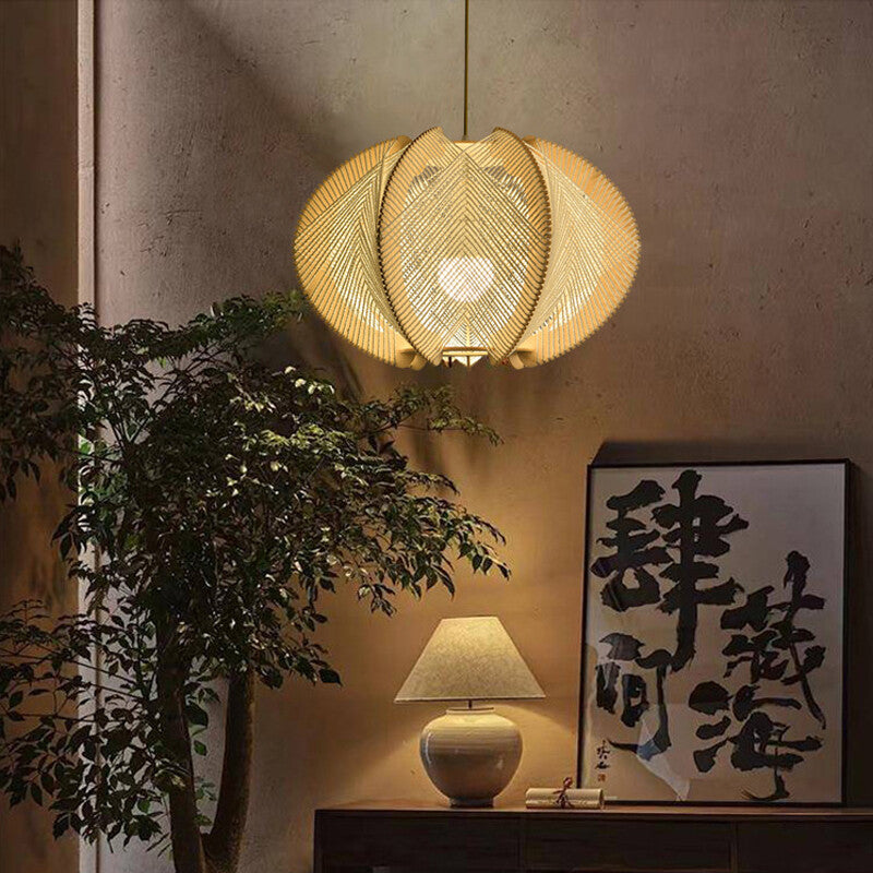 ZK50 retro creative dining room cotton rope chandelier bedroom dining room ceiling lamp decorative lighting fixture E27