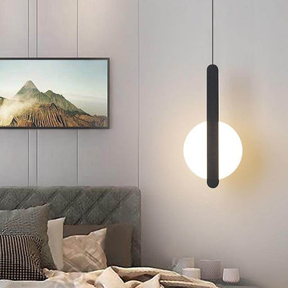 Modern Led Pendant Lights For Dinning Room Bedside Bar Home Deco Pendant Lamp Fixtures White/Black Color