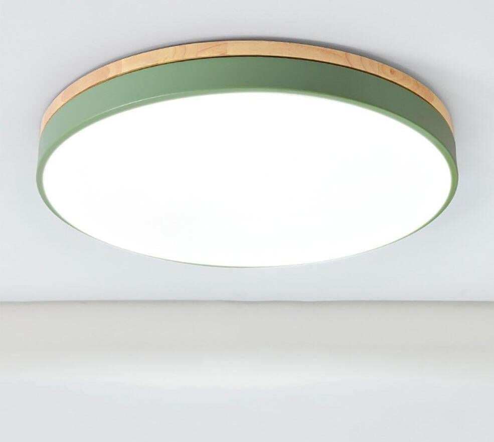 LED Ceiling Lamp Round 5cm Super Thin Surface Mounted Ceiling Light Living Room Bedroom Kitchen Macaroon Ceiling Hotel Lighting