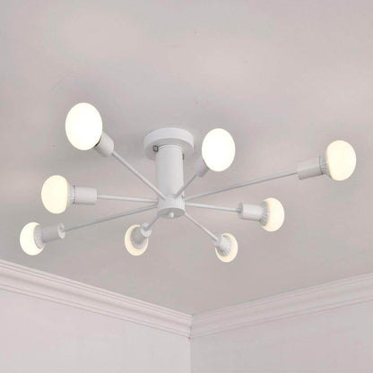Living Room Bedroom LED Pendant Down Light Hanging Lamp Fixtures With E26 E27 Edison Bulb Surface Pendant Mounted Lighting