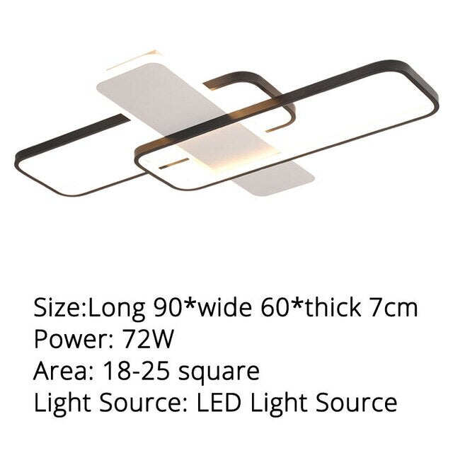 Bedroom LED Ceiling Lights With Metal Silicon Lampshade For Living Study Room Ceiling Mounted Acrylic Lighting Lamp Fixtureso