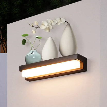 LED Outdoor Solar Wall Lights Waterproof Solar  Light Balcony Villa Doorway Courtyard Walled Lighting