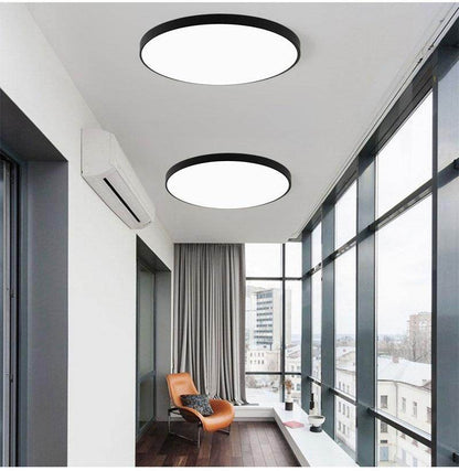 LED Ceiling Light Acryl Alloy Modern Lamp Living Room Lighting Round & Square 3CM Super Thin LED Light for Bedroom Kitchen
