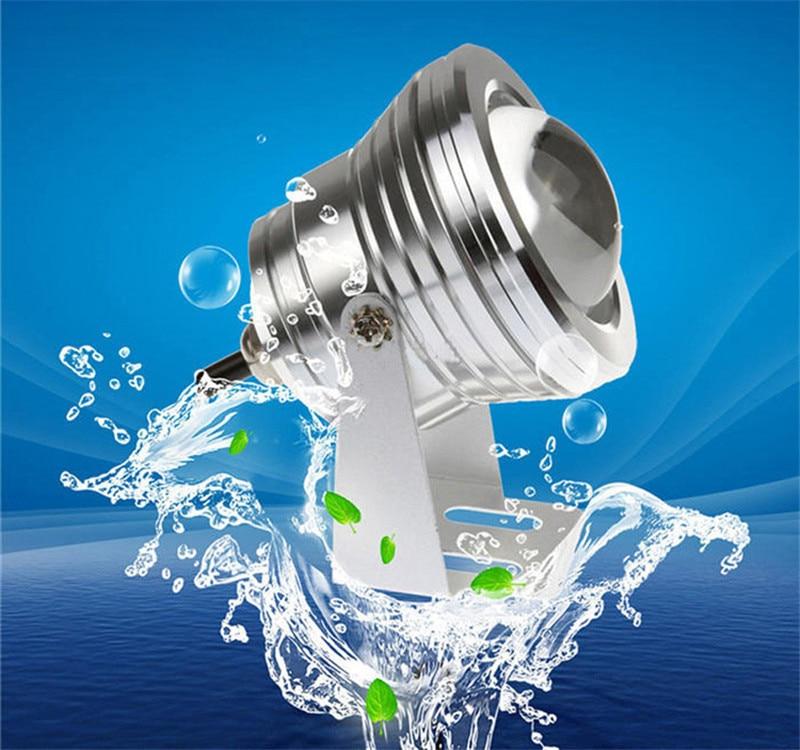 Waterproof RGB LED Flood Light Underwater Fountain Pool Pond Aquarium Spotlight Bulb Lamp Outdoor Garden AC DC  15W