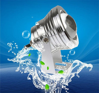 Waterproof RGB LED Flood Light Underwater Fountain Pool Pond Aquarium Spotlight Bulb Lamp Outdoor Garden AC DC  15W