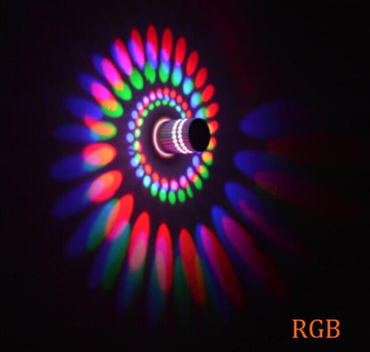 Modern LED Ceiling Light 3W RGB wall Sconce for Art Gallery Decoration Front Balcony lamp Porch light corridors Light Fixture