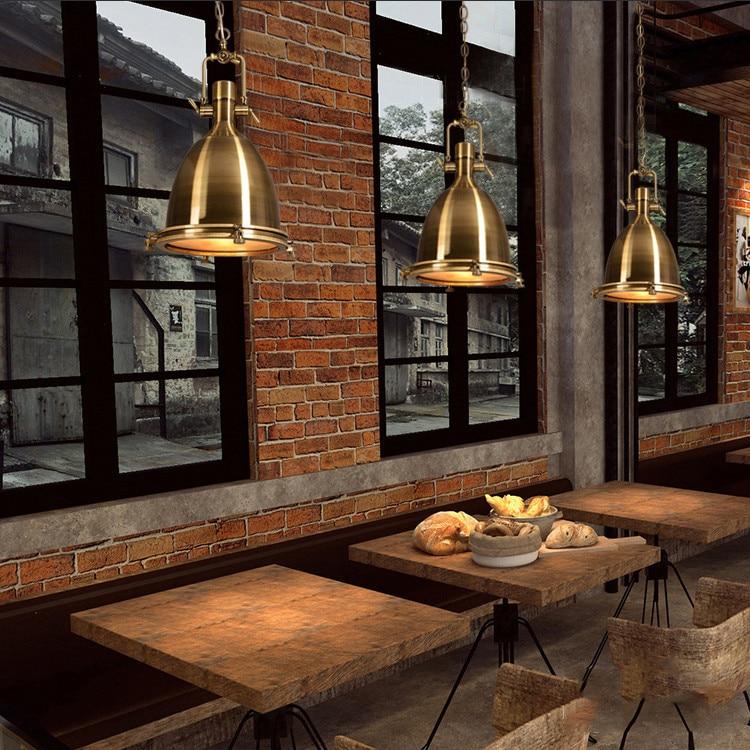 3 Style Loft Retro Industrial Hanging Hardware Metals Pendant Lamp Vintage E27 LED Lights For Kitchen Bar Coffee Light Fixtures